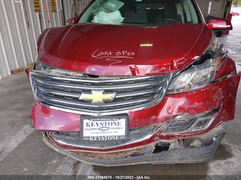2016 CHEVROLET TRAVERSE LT - 1GNKRGKD0GJ155246