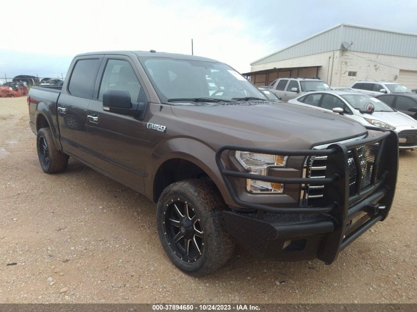 2016 FORD F-150 XLT/XL/LARIAT/PLATINUM - 1FTEW1EF8GKD09592