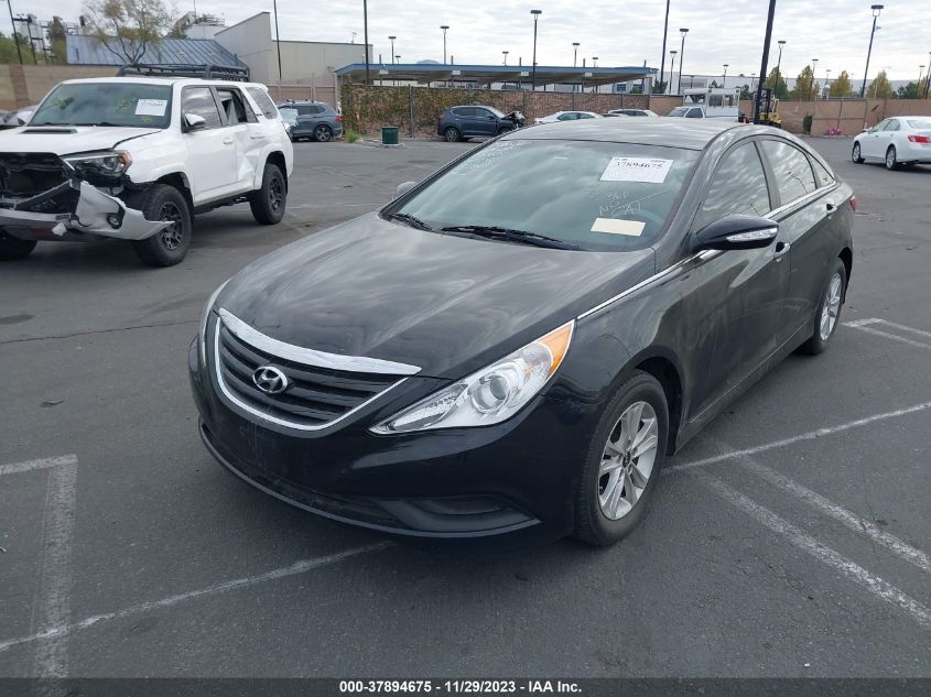 2014 HYUNDAI SONATA GLS - 5NPEB4AC9EH924012