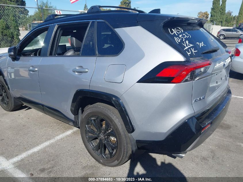 2022 TOYOTA RAV4 XSE - 4T3E6RFV7NU078984