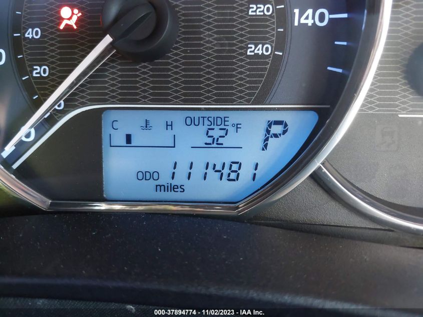 2016 TOYOTA COROLLA L/LE/S/S PLUS/LE PLUS - 5YFBURHE3GP522963
