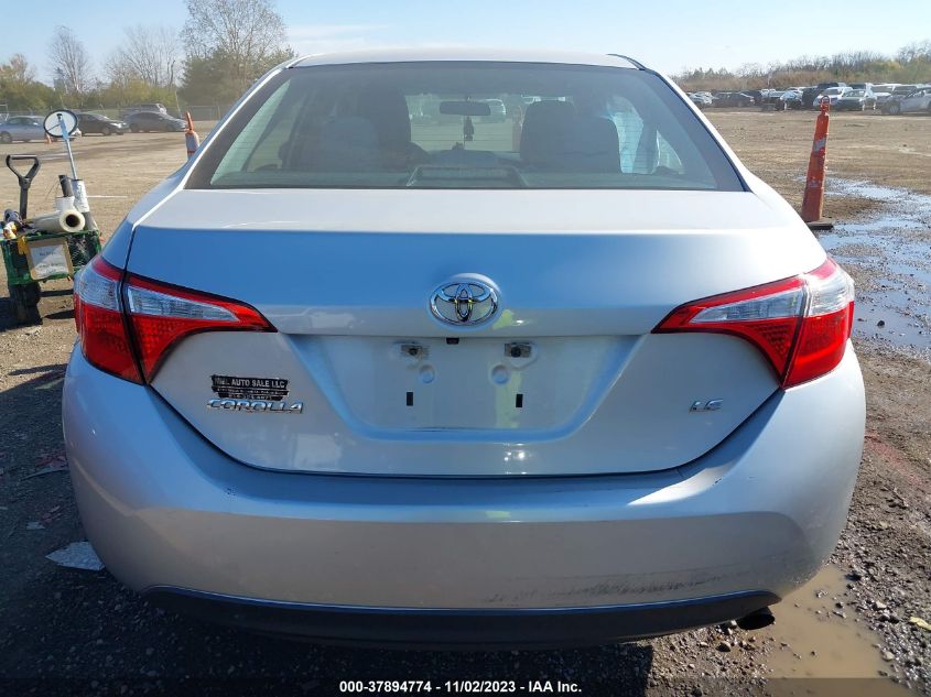2016 TOYOTA COROLLA L/LE/S/S PLUS/LE PLUS - 5YFBURHE3GP522963