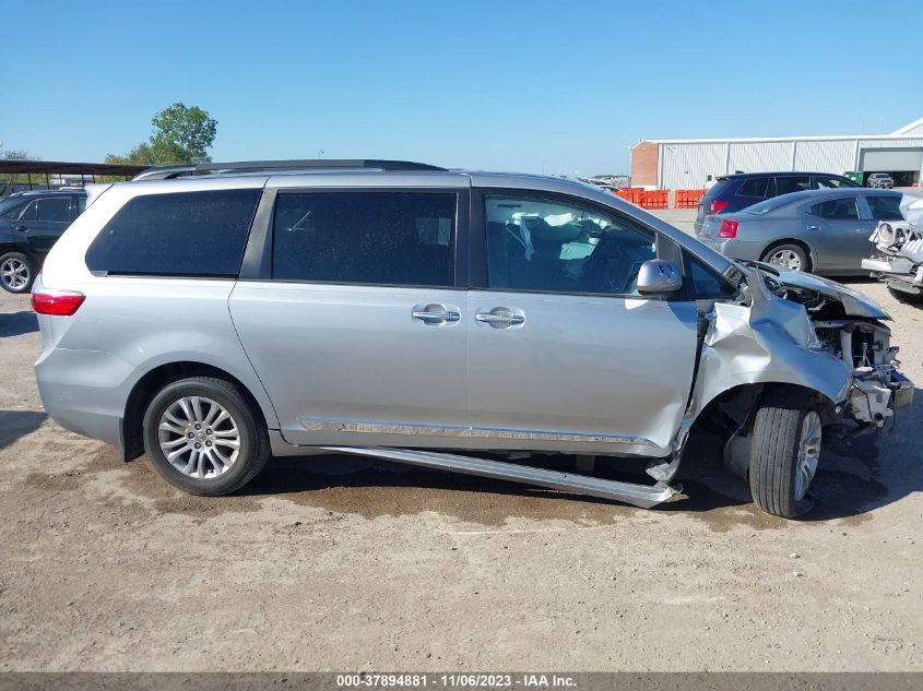 2015 TOYOTA SIENNA XLE/XLE AAS/LTD - 5TDYK3DC7FS601043