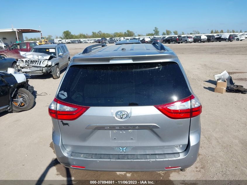 2015 TOYOTA SIENNA XLE/XLE AAS/LTD - 5TDYK3DC7FS601043
