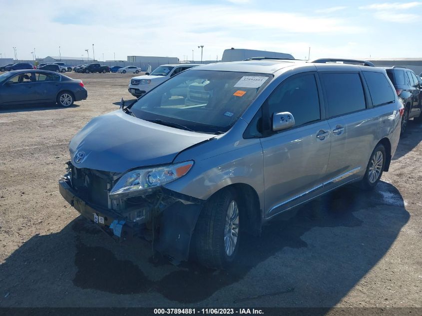 2015 TOYOTA SIENNA XLE/XLE AAS/LTD - 5TDYK3DC7FS601043