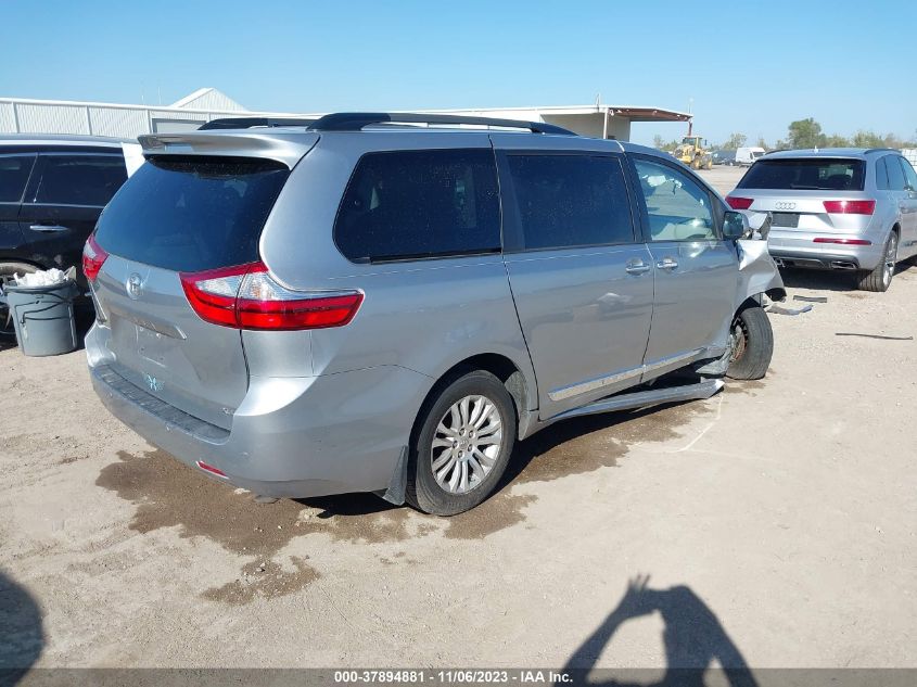 2015 TOYOTA SIENNA XLE/XLE AAS/LTD - 5TDYK3DC7FS601043