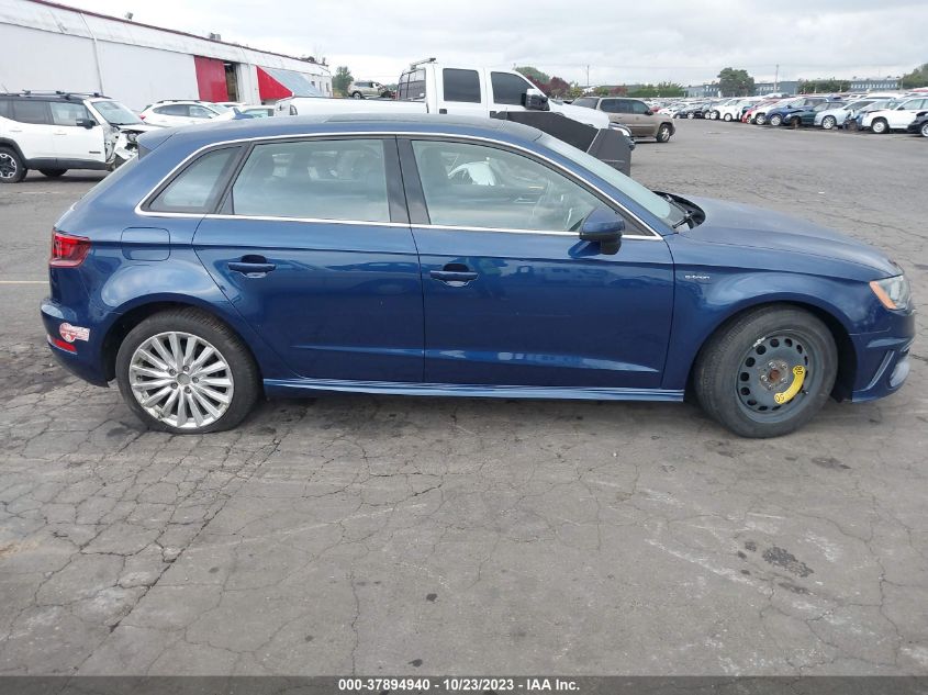2016 AUDI A3 E-TRON 1.4T PREMIUM - WAUTPBFF7GA082102