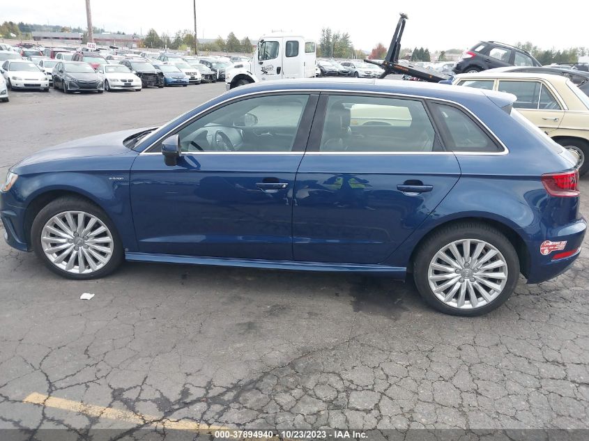 2016 AUDI A3 E-TRON 1.4T PREMIUM - WAUTPBFF7GA082102
