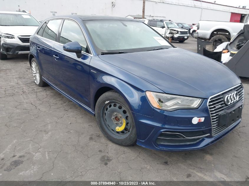 2016 AUDI A3 E-TRON 1.4T PREMIUM - WAUTPBFF7GA082102