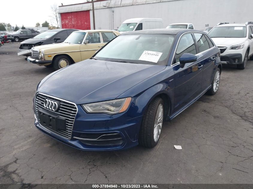 2016 AUDI A3 E-TRON 1.4T PREMIUM - WAUTPBFF7GA082102