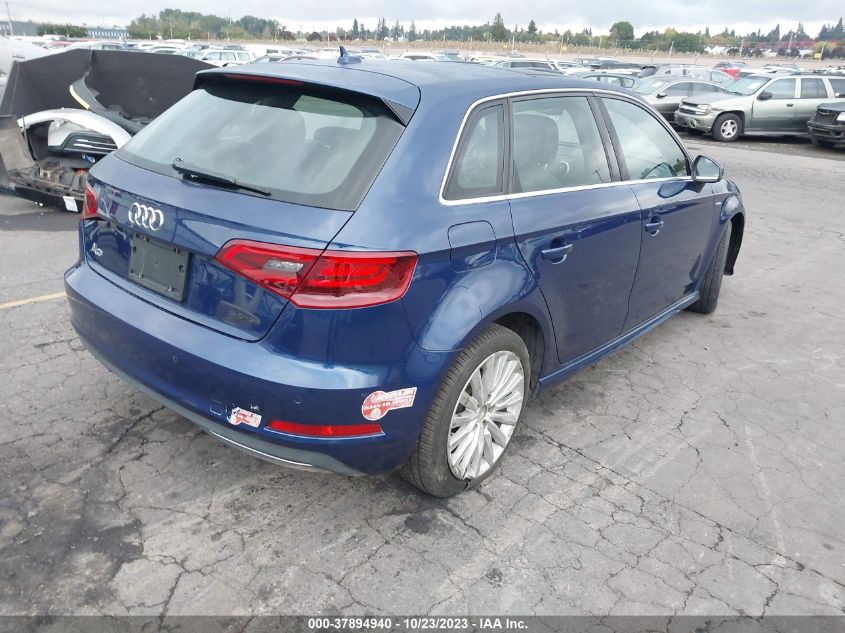 2016 AUDI A3 E-TRON 1.4T PREMIUM - WAUTPBFF7GA082102