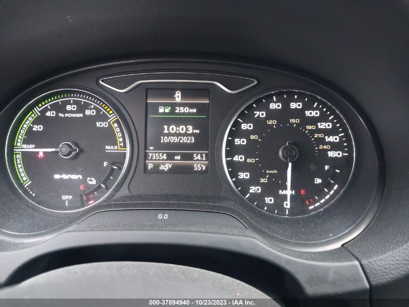 2016 AUDI A3 E-TRON 1.4T PREMIUM - WAUTPBFF7GA082102