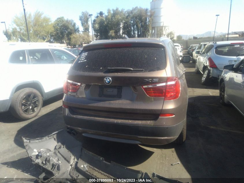 2013 BMW X3 XDRIVE28I - 5UXWX9C57D0A13451