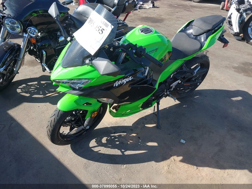 VIN JKAEXKH18PDAN0459 2023 KAWASAKI EX400