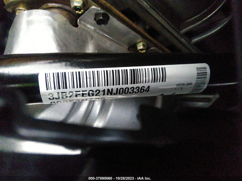 2022 CAN-AM RYKER 3JB2FEG21NJ003364