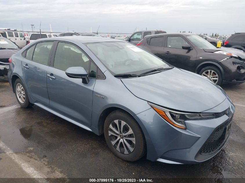 2021 TOYOTA COROLLA HYBRID LE - JTDEAMDE1MJ017146