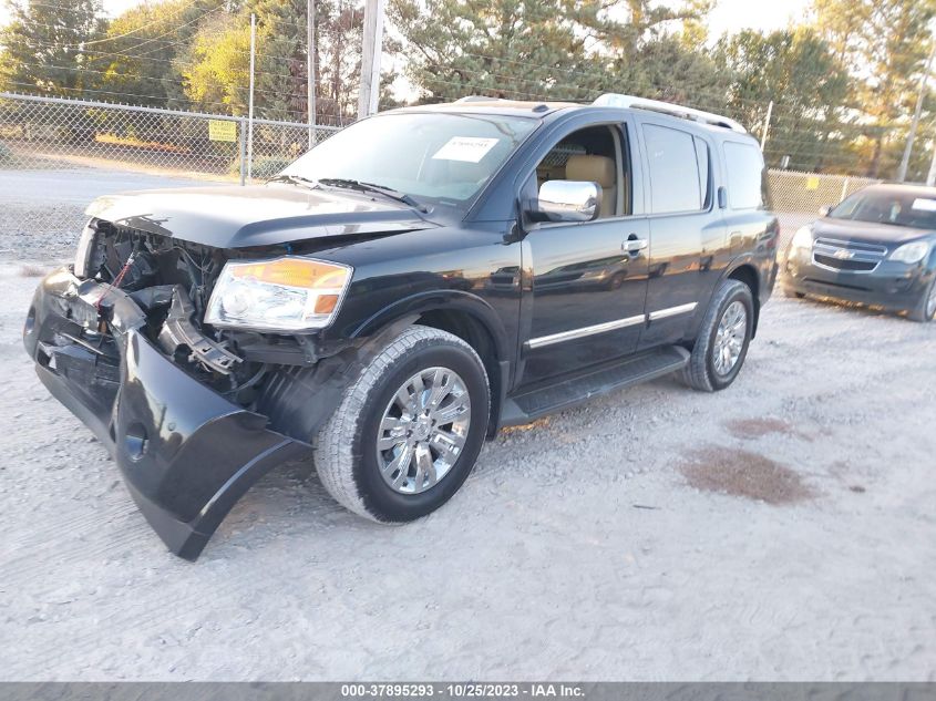 2015 NISSAN ARMADA PLATINUM - 5N1BA0NF2FN621105