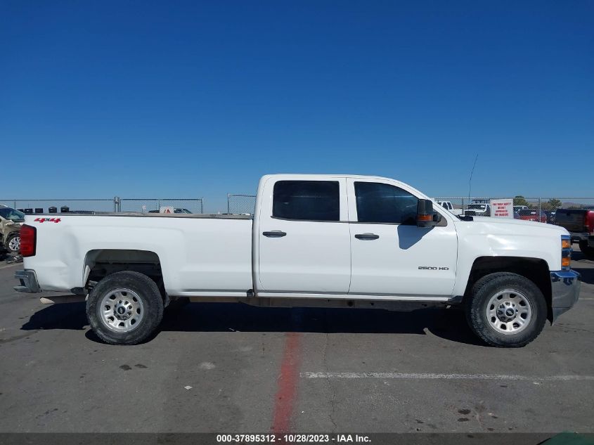 2018 CHEVROLET SILVERADO 2500HD WORK TRUCK - 1GC1KUEG6JF111842