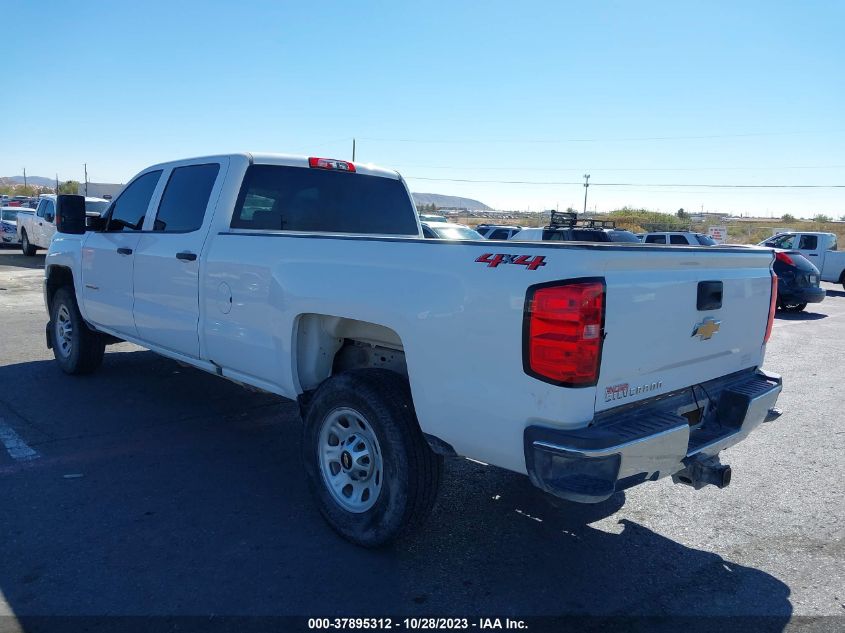 2018 CHEVROLET SILVERADO 2500HD WORK TRUCK - 1GC1KUEG6JF111842