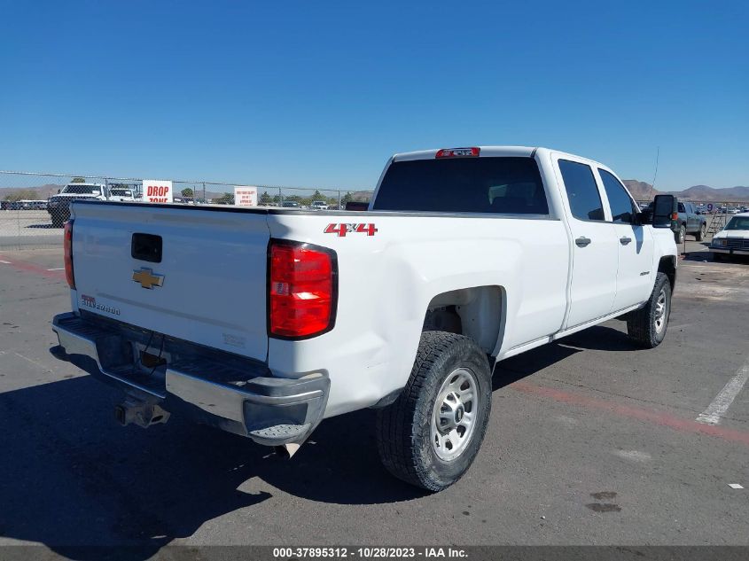 2018 CHEVROLET SILVERADO 2500HD WORK TRUCK - 1GC1KUEG6JF111842