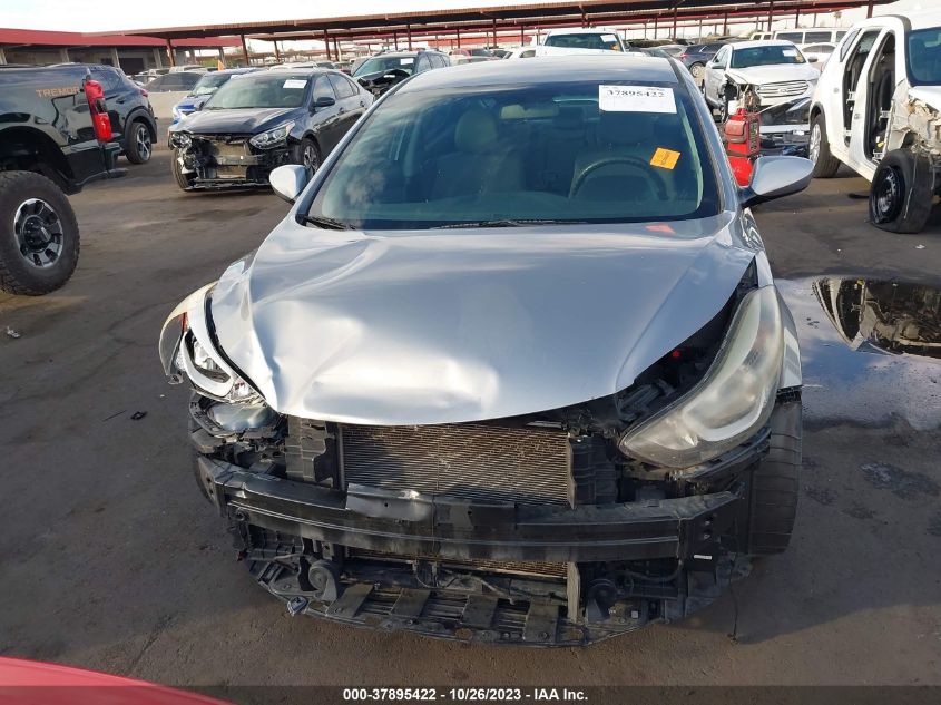 2016 HYUNDAI ELANTRA SE - KMHDH4AE5GU542656