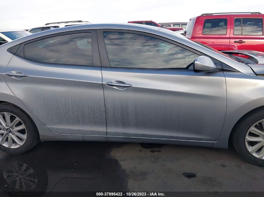 2016 HYUNDAI ELANTRA SE - KMHDH4AE5GU542656