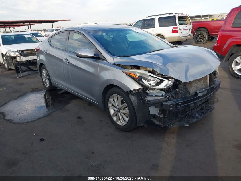 2016 HYUNDAI ELANTRA SE - KMHDH4AE5GU542656