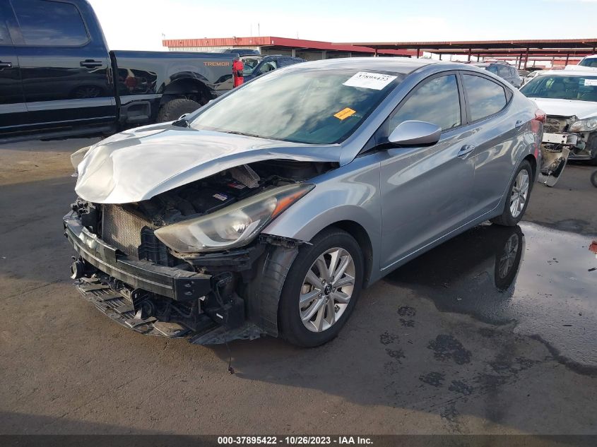 2016 HYUNDAI ELANTRA SE - KMHDH4AE5GU542656