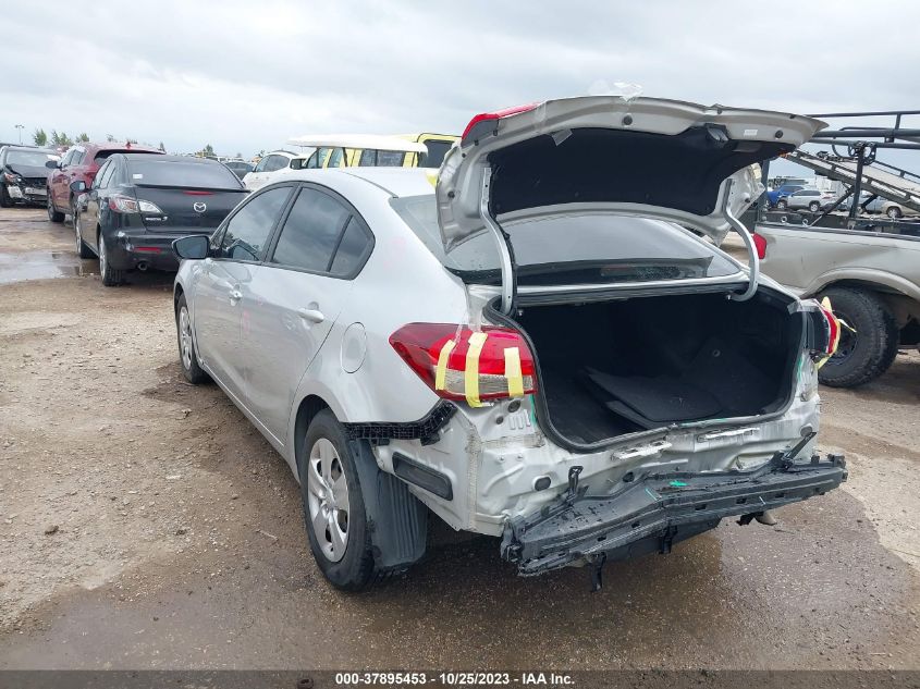 2017 KIA FORTE LX - 3KPFK4A76HE090457