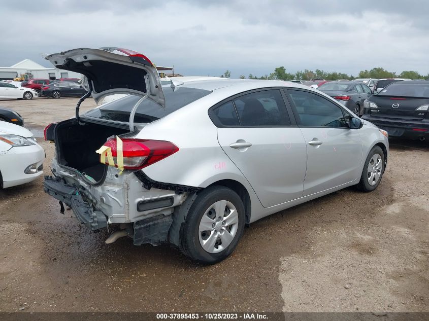 2017 KIA FORTE LX - 3KPFK4A76HE090457