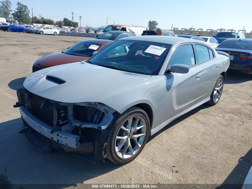 VIN 2C3CDXHG7NH208752 2022 DODGE CHARGER GT