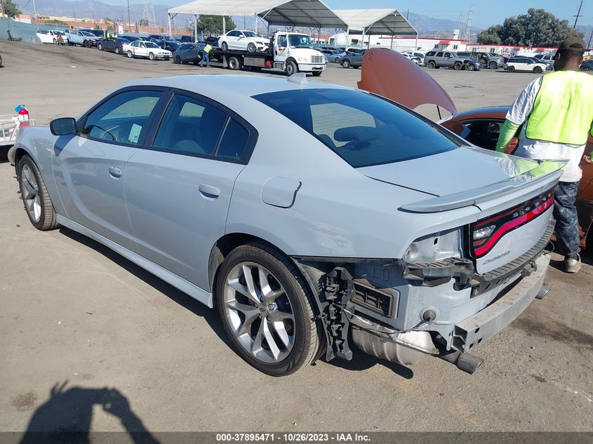 VIN 2C3CDXHG7NH208752 2022 DODGE CHARGER GT