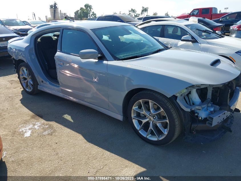 VIN 2C3CDXHG7NH208752 2022 DODGE CHARGER GT