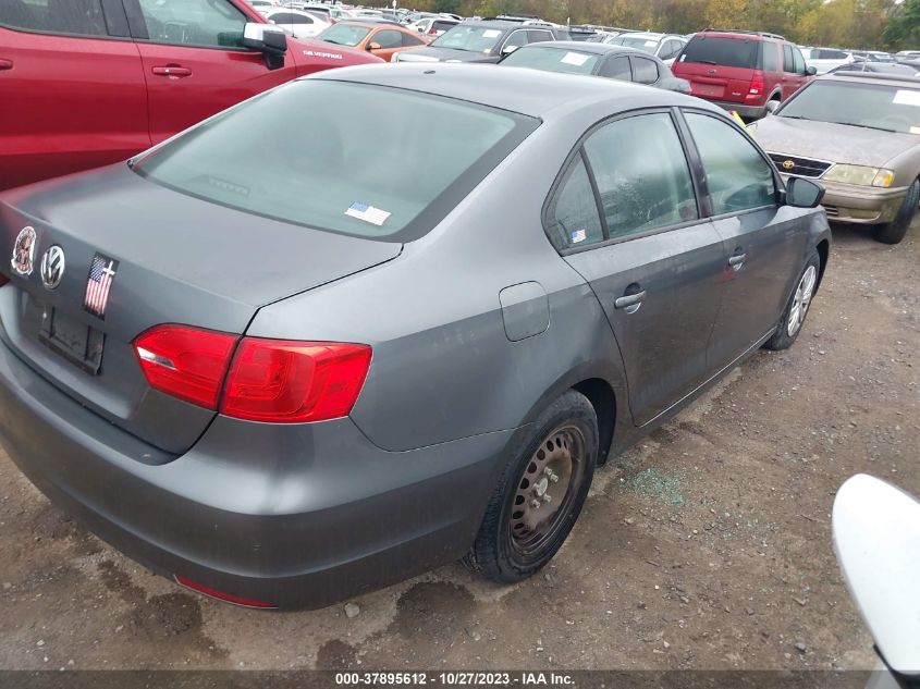 2014 VOLKSWAGEN JETTA SEDAN S 3VW2K7AJ8EM234343