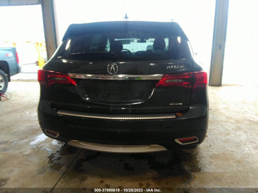 2016 ACURA MDX ADVANCE - 5FRYD4H99GB026625