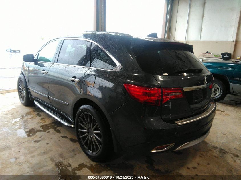 2016 ACURA MDX ADVANCE - 5FRYD4H99GB026625