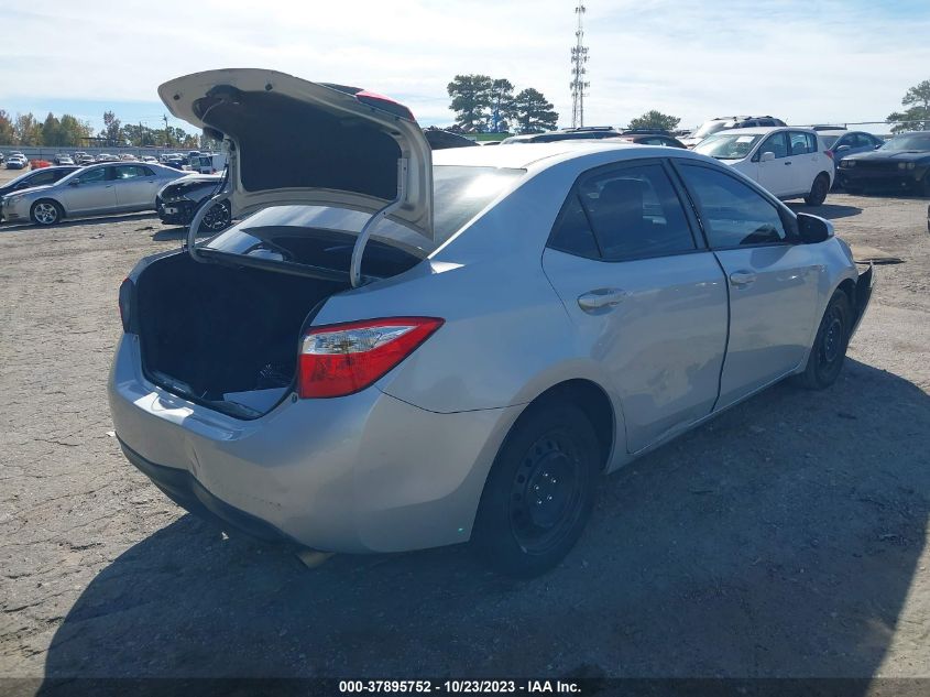 2015 TOYOTA COROLLA L/LE/S/S PLUS/LE PLUS - 2T1BURHE7FC474012