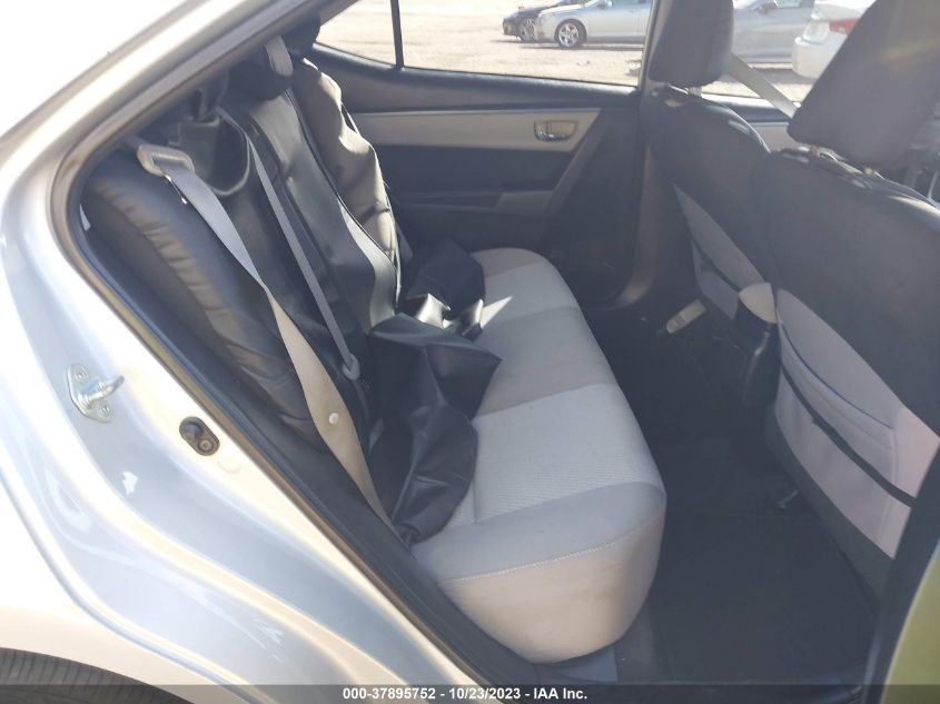 2015 TOYOTA COROLLA L/LE/S/S PLUS/LE PLUS - 2T1BURHE7FC474012