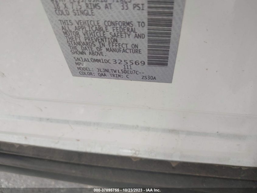 2013 INFINITI JX 5N1AL0MM1DC325569
