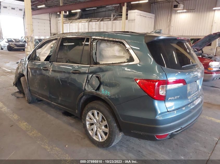2019 HONDA PILOT LX - 5FNYF6H11KB095657