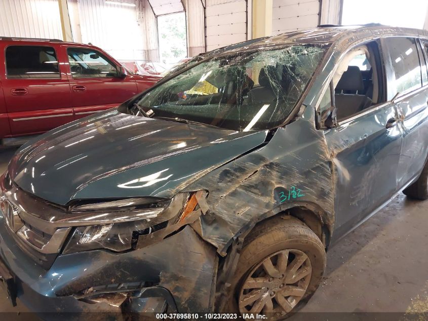 2019 HONDA PILOT LX - 5FNYF6H11KB095657