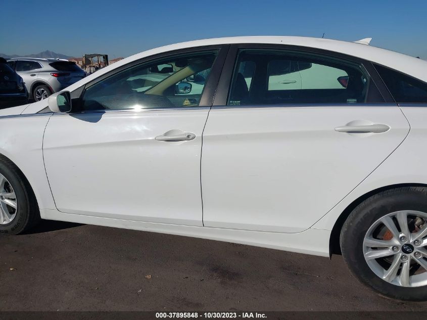 2013 HYUNDAI SONATA GLS PZEV - 5NPEB4AC5DH674492