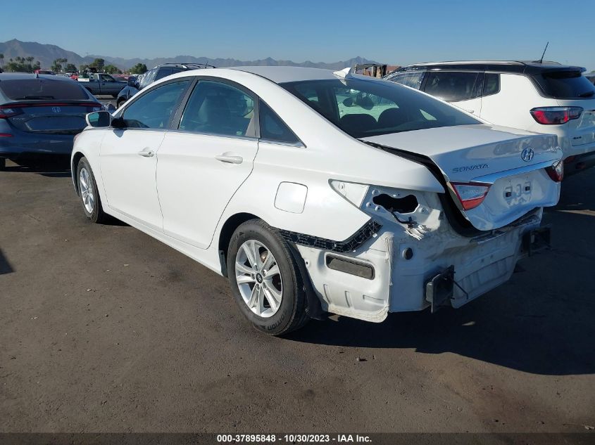 2013 HYUNDAI SONATA GLS PZEV - 5NPEB4AC5DH674492