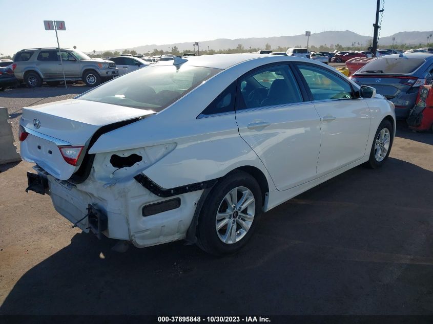 2013 HYUNDAI SONATA GLS PZEV - 5NPEB4AC5DH674492