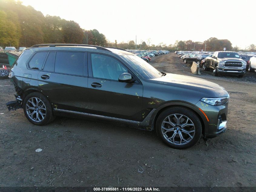 2021 BMW X7  XDRIVE40I 5UXCW2C02M9H63305