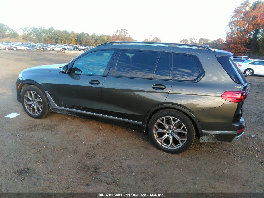 2021 BMW X7  XDRIVE40I 5UXCW2C02M9H63305