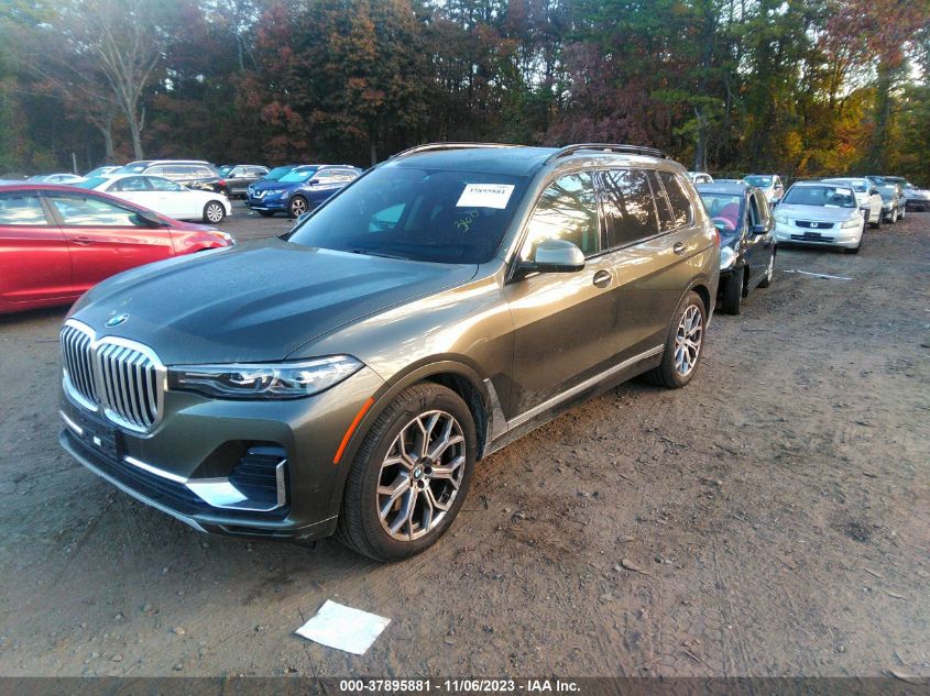 2021 BMW X7  XDRIVE40I 5UXCW2C02M9H63305