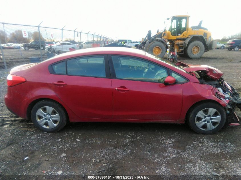 2014 KIA FORTE LX - KNAFK4A6XE5075830