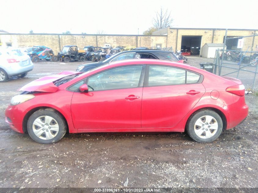 2014 KIA FORTE LX - KNAFK4A6XE5075830