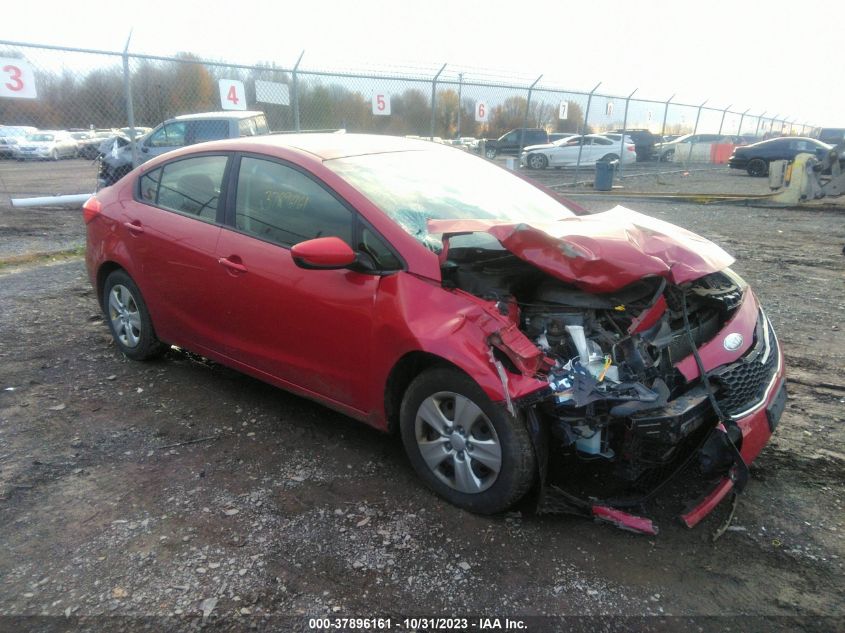 2014 KIA FORTE LX - KNAFK4A6XE5075830